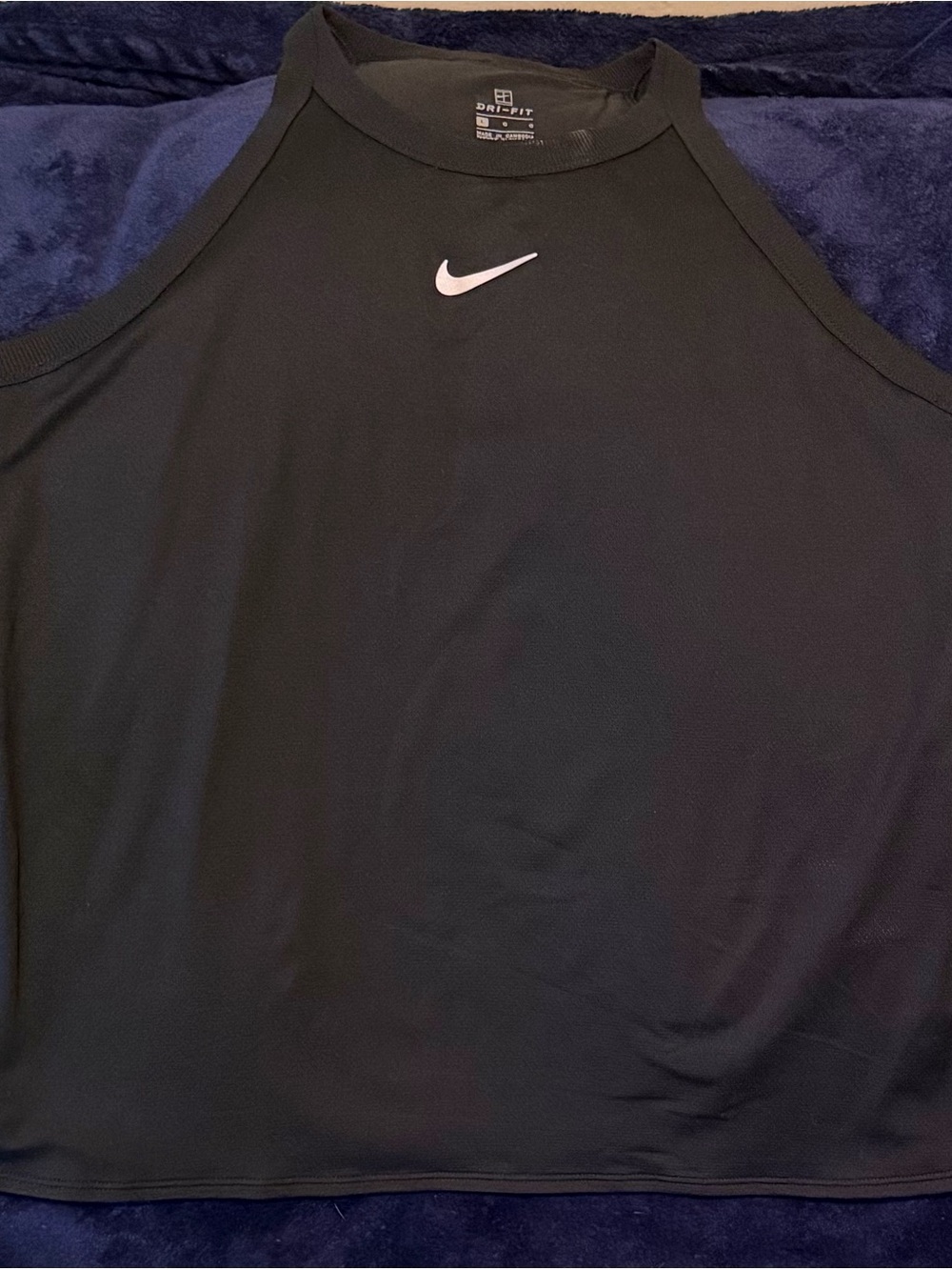 Nike Ladies Black Dri-FIT Tank Top